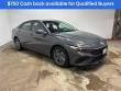New 2026 Hyundai Elantra Hybrid Blue Sedan