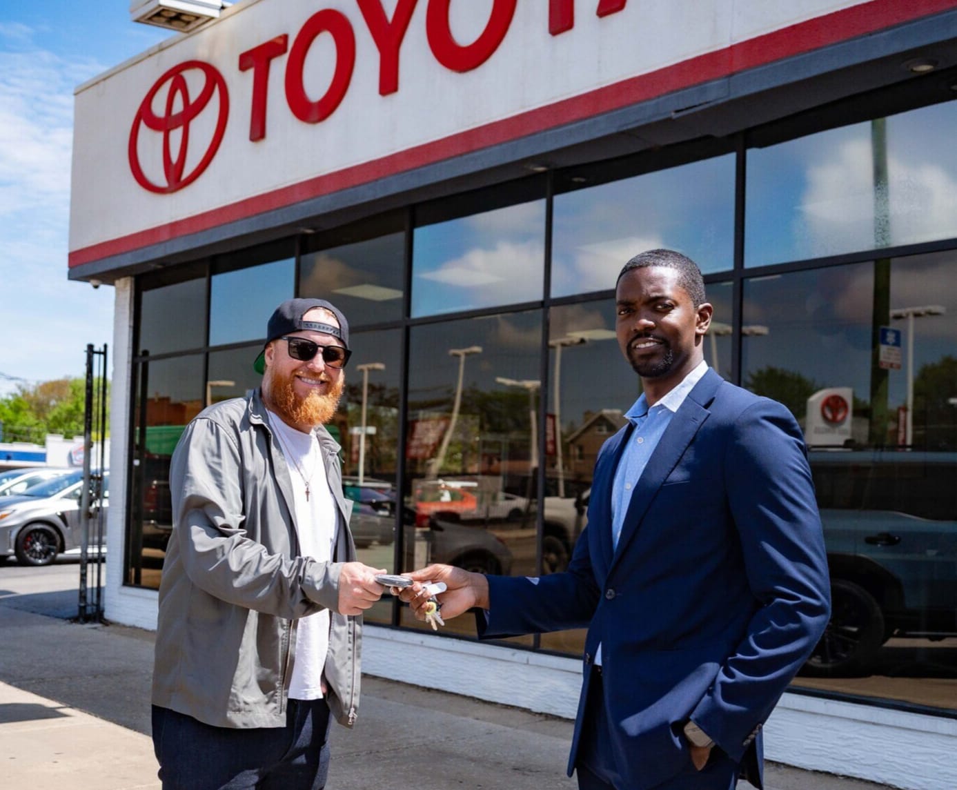 Justin%20Turner%20Delivers%20New%20Vehicle%20at%20Toyota%20on%20Western.jpg Justin Turner at Toyota on Western