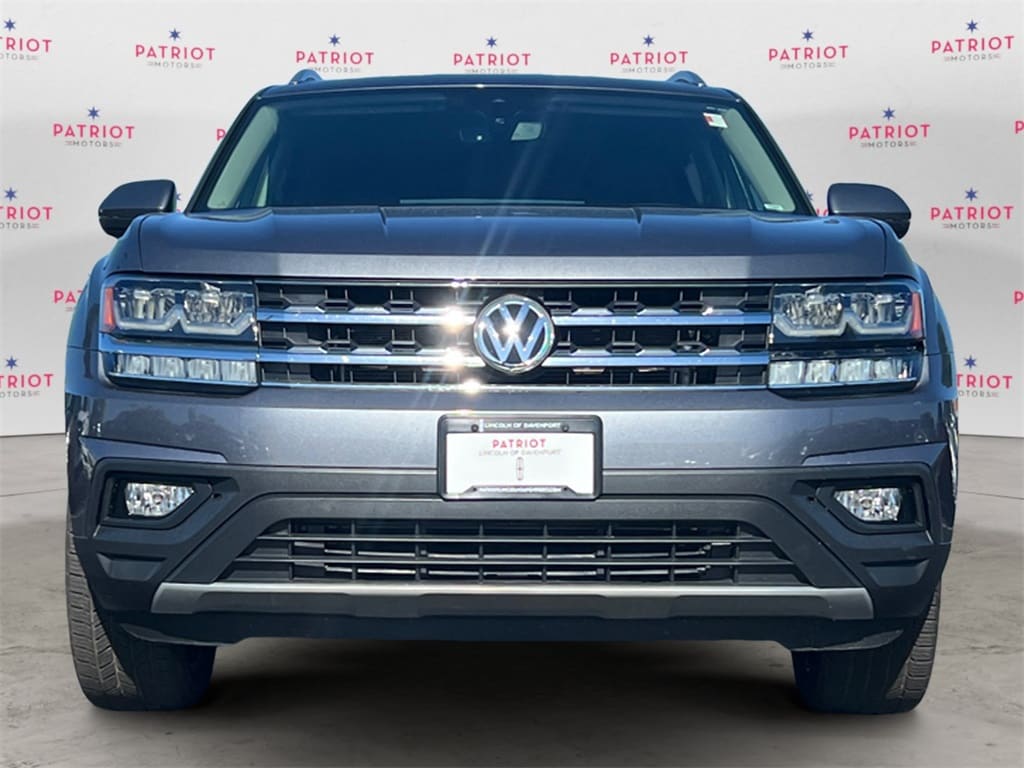 Used 2019 Volkswagen Atlas SE w/Tech with VIN 1V2UR2CA7KC578636 for sale in Davenport, IA