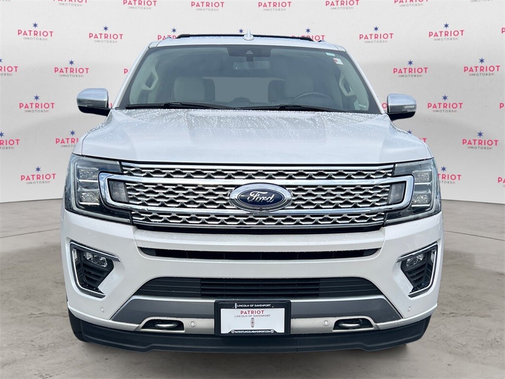 Used 2019 Ford Expedition Platinum with VIN 1FMJU1MT0KEA57240 for sale in Davenport, IA