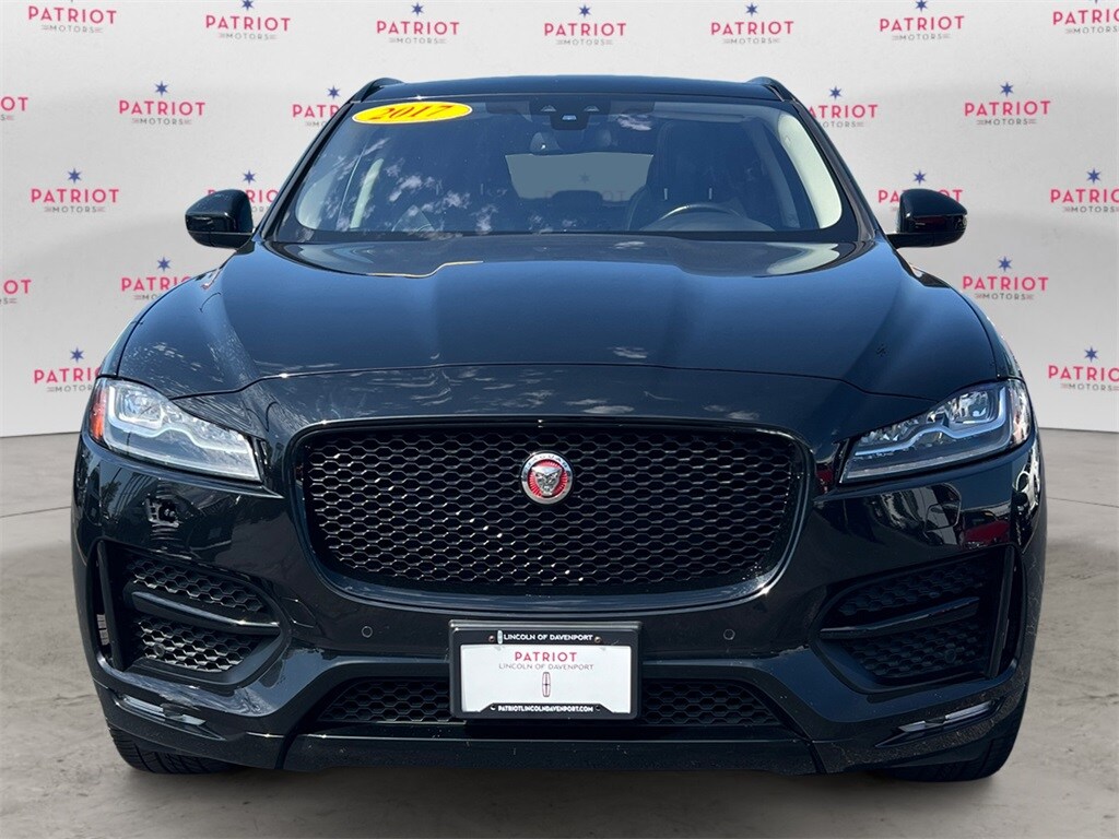 Used 2017 Jaguar F-Pace R-Sport with VIN SADCL2BVXHA090051 for sale in Davenport, IA