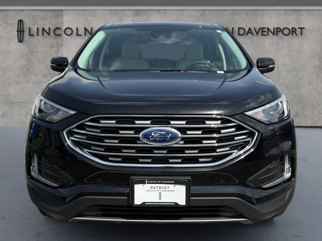 Used 2023 Ford Edge Titanium with VIN 2FMPK4K90PBA12522 for sale in Davenport, IA