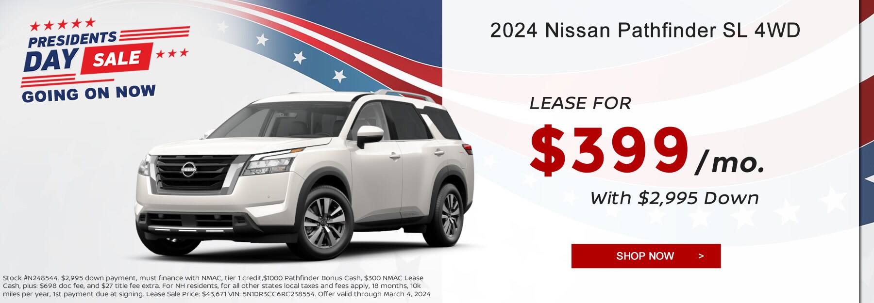 New Nissan Pathfinder Deals, Offers and Specials in Salem, NH