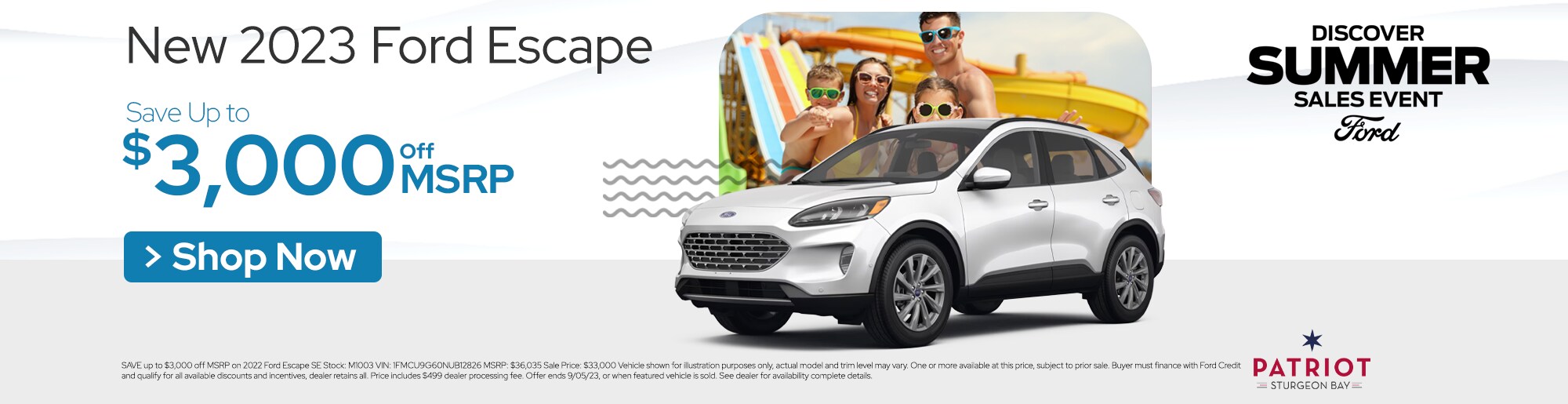 New Ford and Used Car Dealer Serving Sturgeon Bay Patriot Ford of