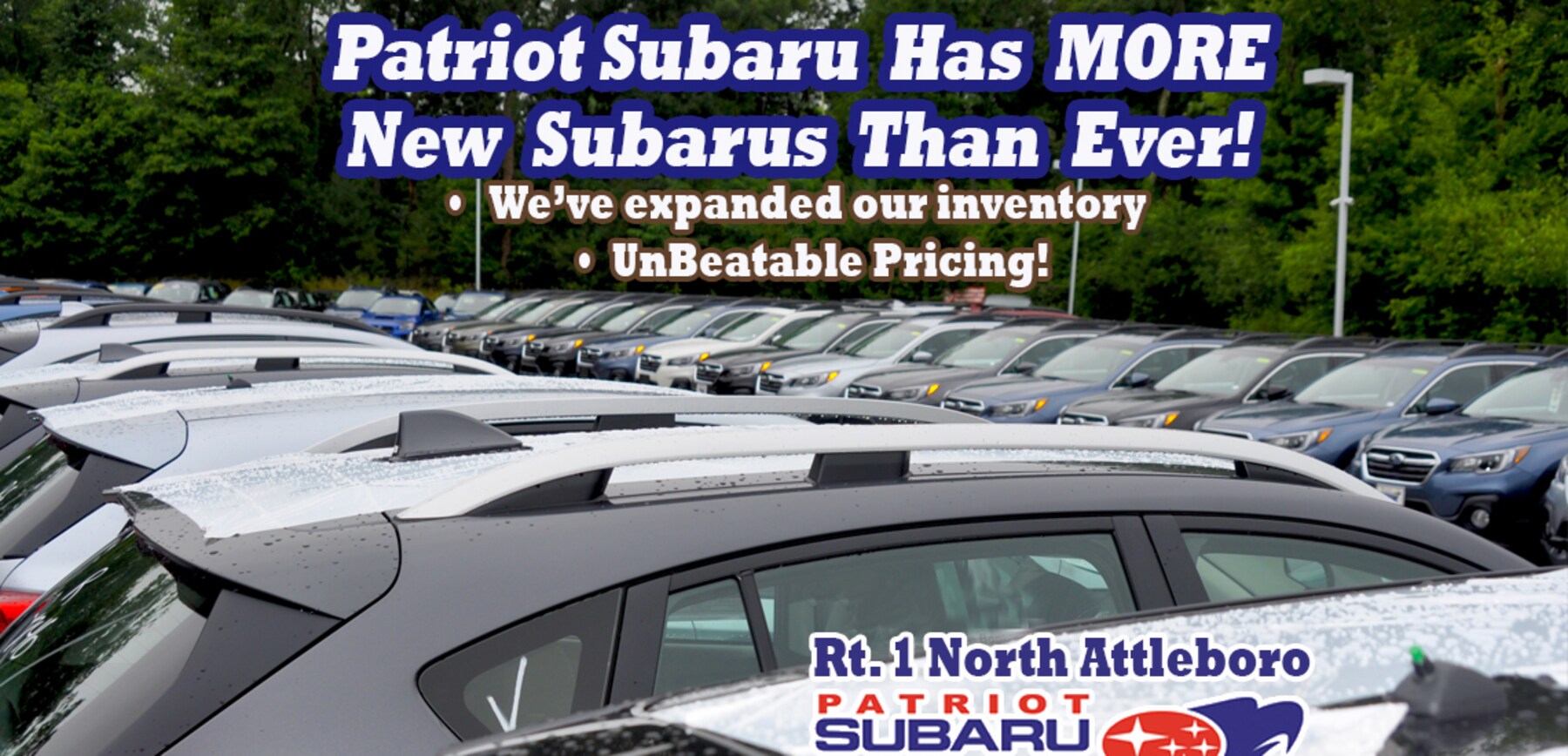 Patriot Subaru of North Attleboro Subaru Dealership North Attleboro MA