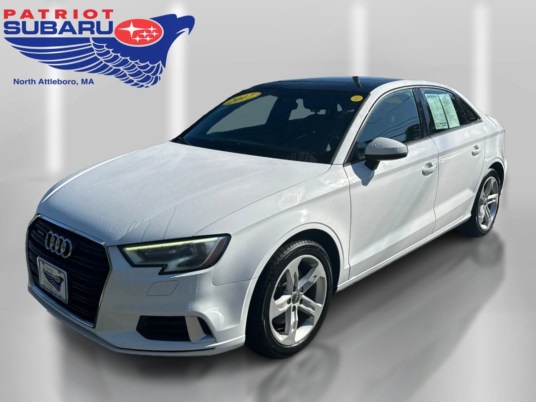 Used 2017 Audi A3 Sedan Premium with VIN WAUB8GFF7H1042240 for sale in North Attleborough, MA