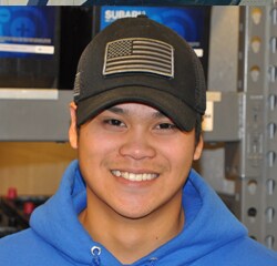 Staff member David Nguyen from d58841b29db7