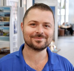 Staff member George Gamache from 6ccfde0bd221