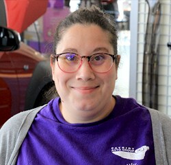 Staff member Michaela Doucet from 71c63fa4aaa9