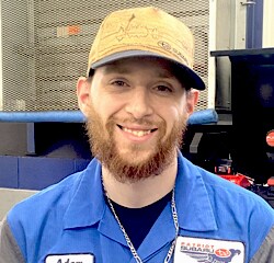 Staff member Adam Strunk from edc9ed43cd8e