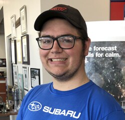 Staff member Ezra Blasing from 6ccfde0bd221