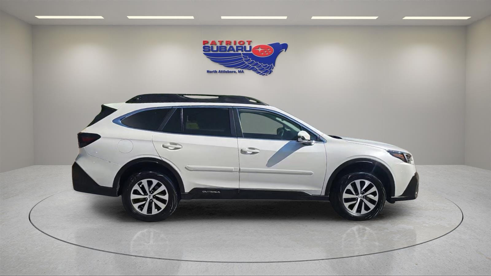 Certified 2022 Subaru Outback Premium with VIN 4S4BTAFC1N3253143 for sale in North Attleboro, MA