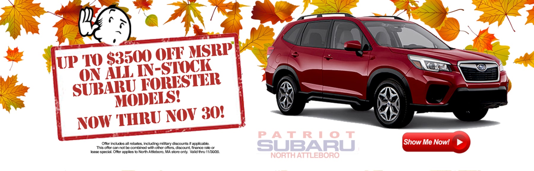 Patriot Subaru of North Attleboro New & Used Subaru Dealer near