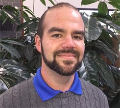 Staff member Adam Hall from cbb65f6df66c