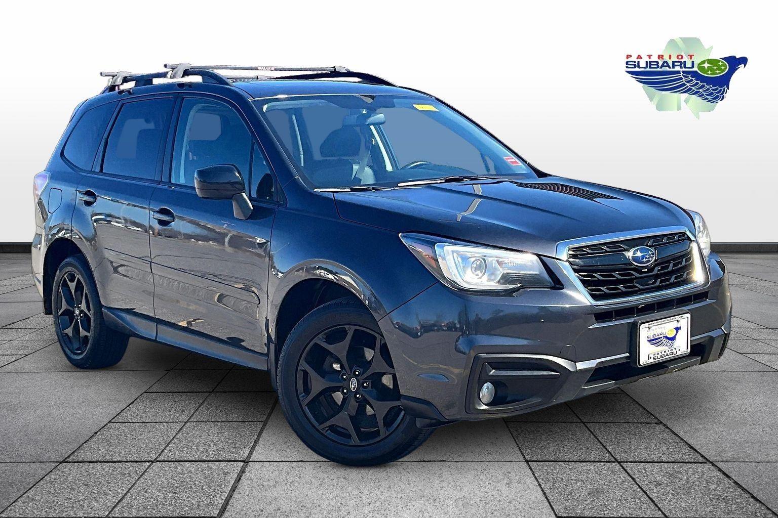 Dark Gray Metallic 2018 Subaru Forester 2.5i Premium Black Edition SUV / Crossover All-Wheel Drive Continuously Variable Transmission