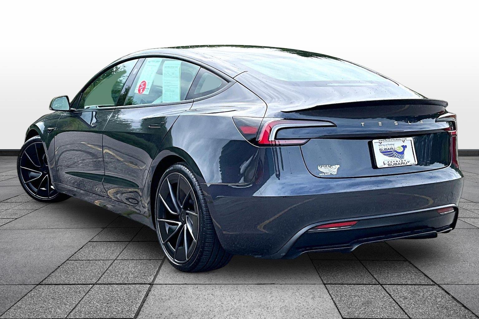 Used 2025 Tesla Model 3 Performance with VIN 5YJ3E1ET8SF067361 for sale in Saco, ME