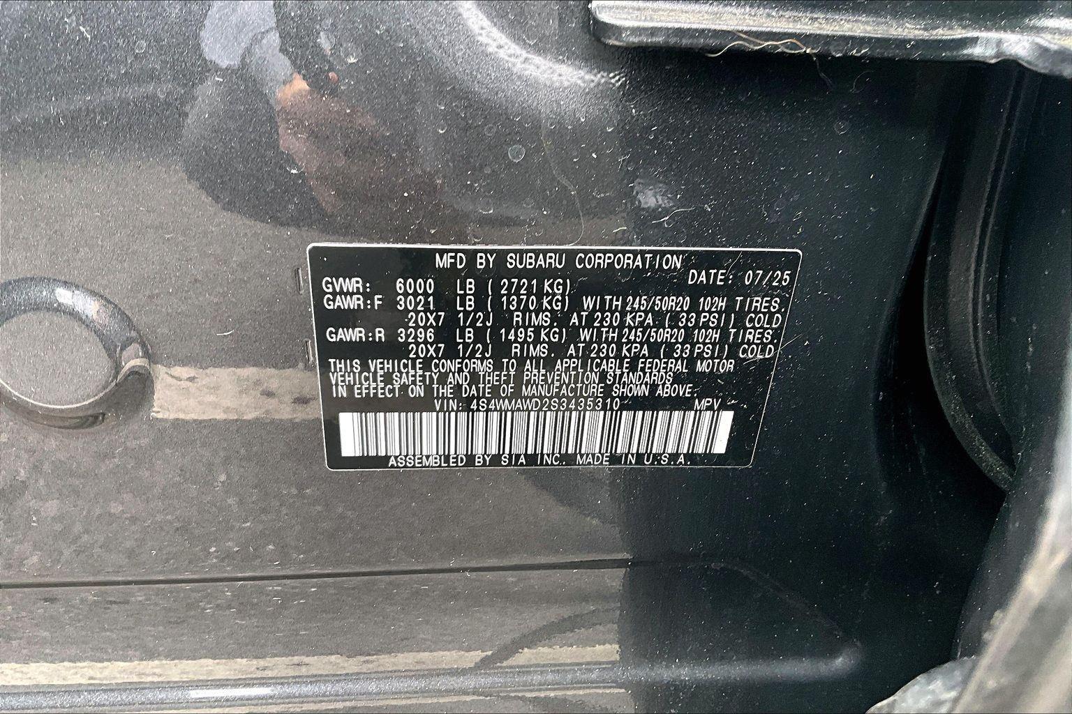 2025 Subaru Ascent Onyx Edition-Touring - Photo 13
