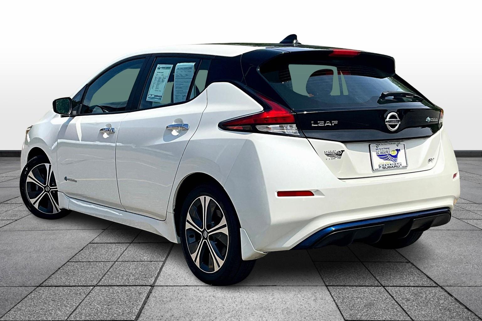 Used 2018 Nissan LEAF SV with VIN 1N4AZ1CP9JC302627 for sale in Saco, ME