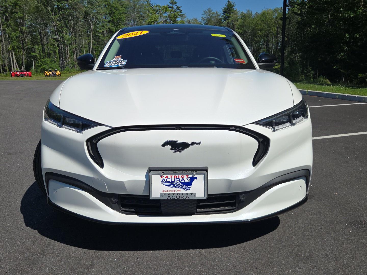 Used 2021 Ford Mustang Mach-E Premium AWD with VIN 3FMTK3SS9MMA30071 for sale in Saco, ME
