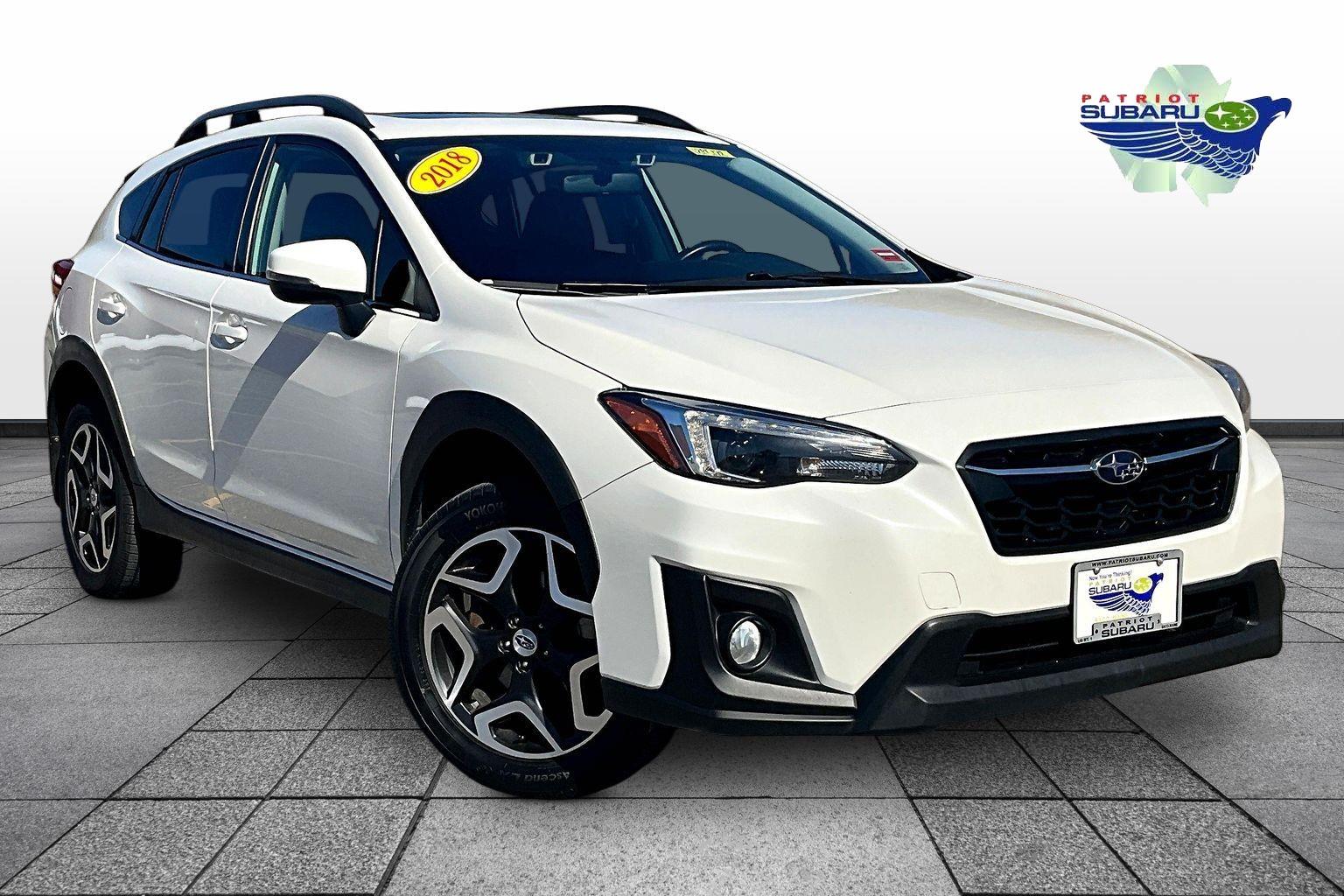 Crystal White Pearl 2018 Subaru Crosstrek Limited SUV / Crossover All-Wheel Drive Continuously Variable Transmission