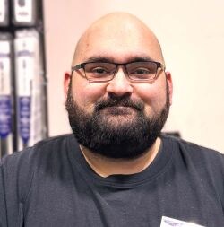 Staff member Drew Kovacs from 020d6eba6c31