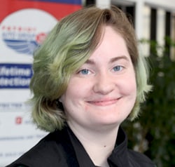 Staff member Samantha Bock from 1a5a6561de70