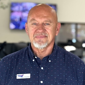 Staff member Chris Chesley from 1a5a6561de70
