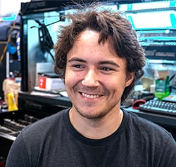 Staff member Malcolm Hunt from 8fc036ab2526