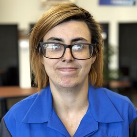 Staff member Sam Bumby from 8fc036ab2526