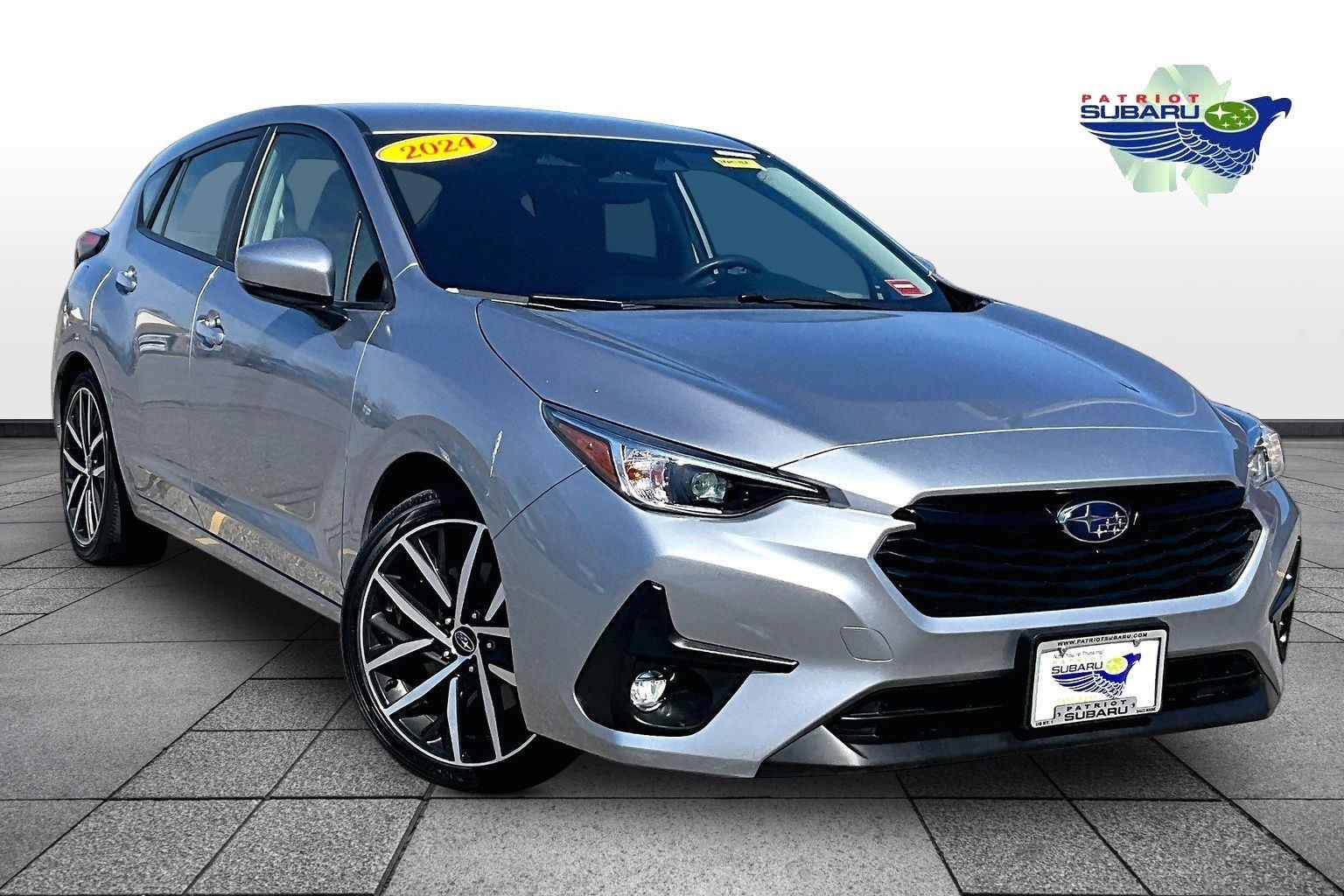 Ice Silver Metallic 2024 Subaru Impreza Sport AWD Wagon All-Wheel Drive Continuously Variable Transmission