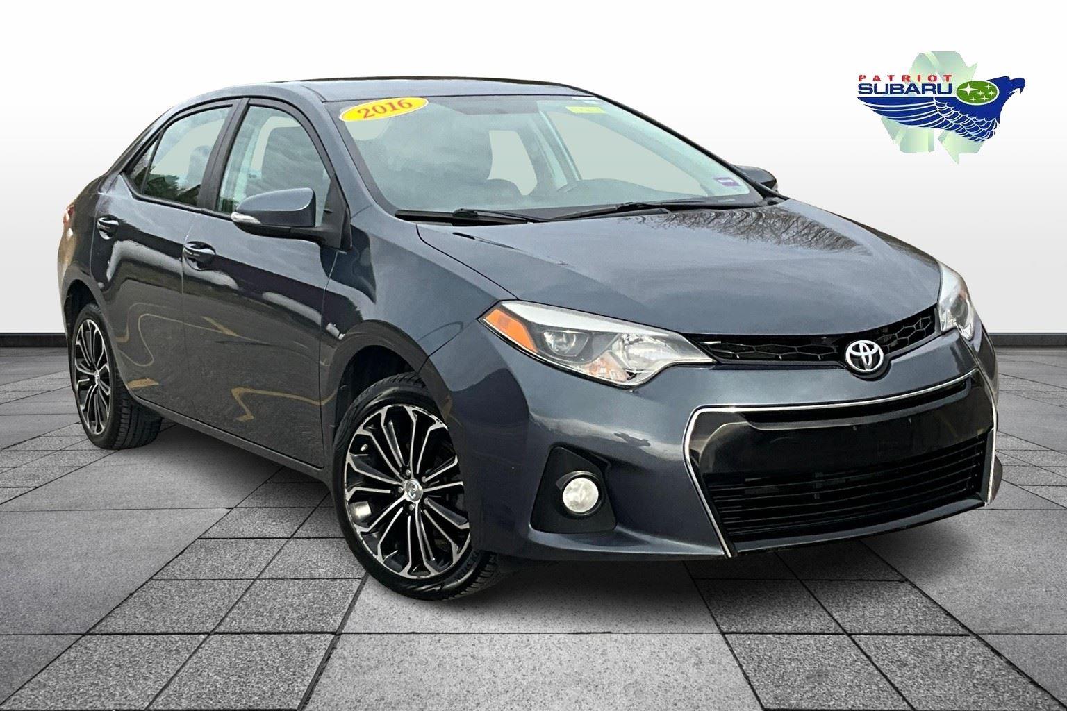 2016 Toyota Corolla S Plus