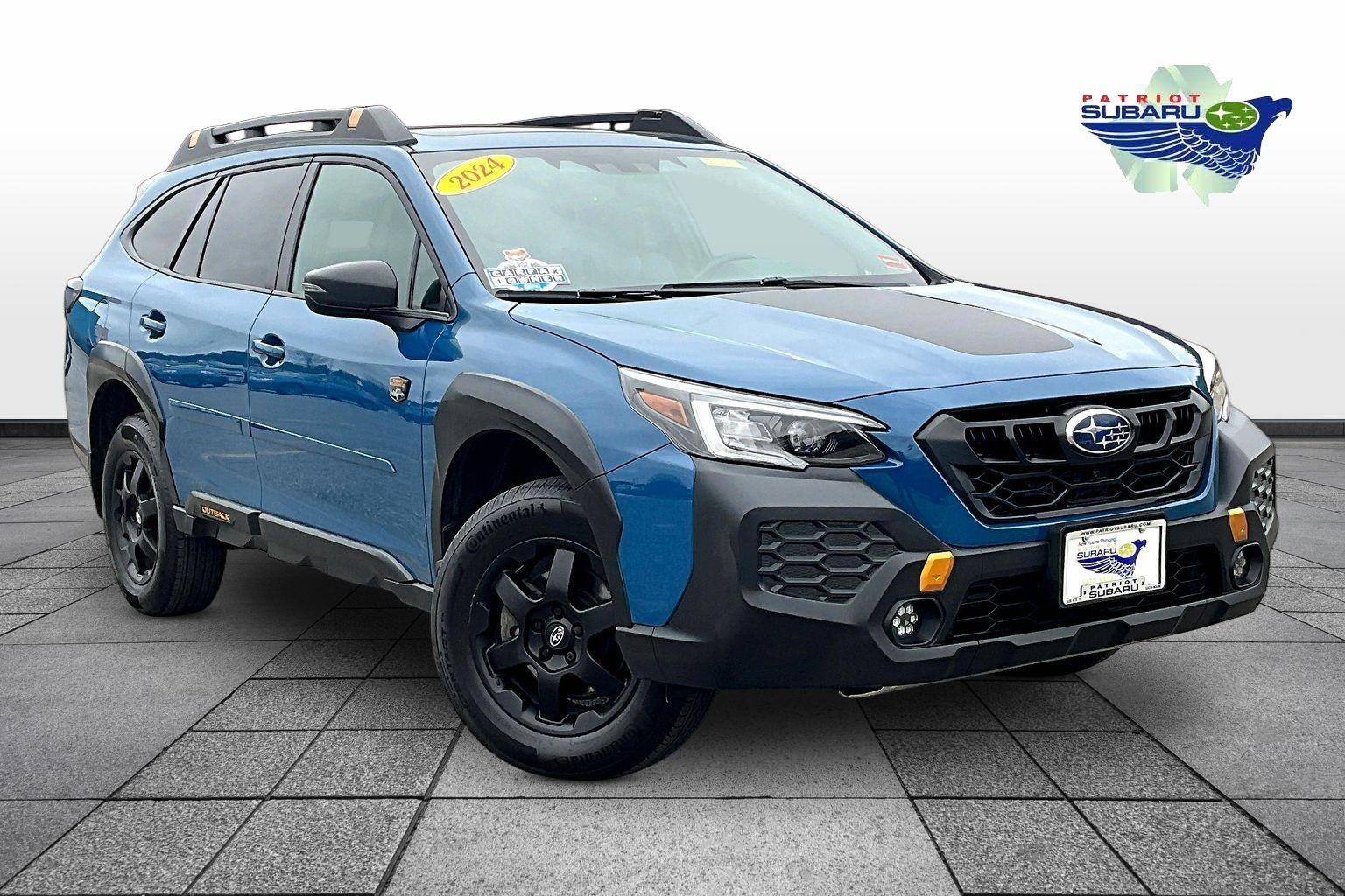 Geyser Blue 2024 Subaru Outback Wilderness AWD SUV / Crossover All-Wheel Drive Continuously Variable Transmission