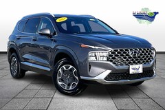Used 2022 Hyundai Santa Fe Hybrid Blue SUV near Portland, ME