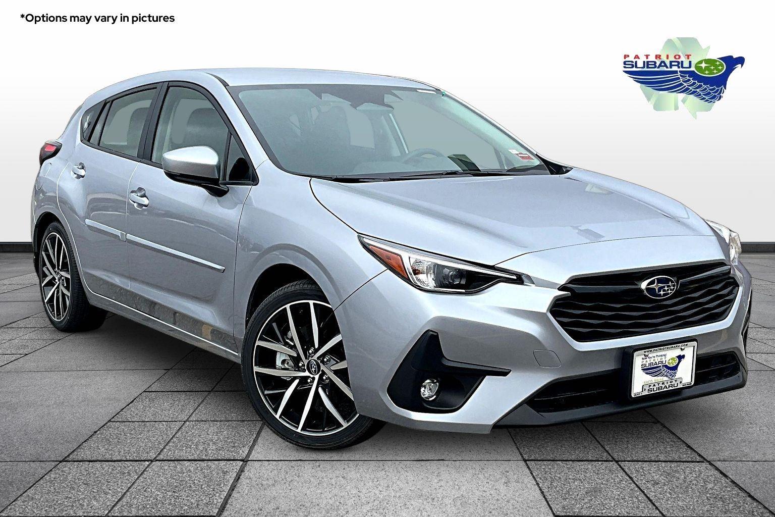 Ice Silver 2026 Subaru Impreza Sport AWD Wagon All-Wheel Drive Continuously Variable Transmission