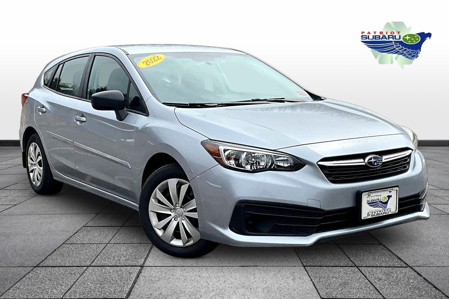 Ice Silver Metallic 2022 Subaru Impreza Wagon AWD Wagon All-Wheel Drive Continuously Variable Transmission