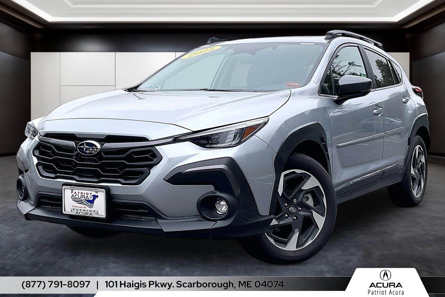 Ice Silver Metallic 2025 Subaru Crosstrek Limited AWD SUV / Crossover All-Wheel Drive Continuously Variable Transmission