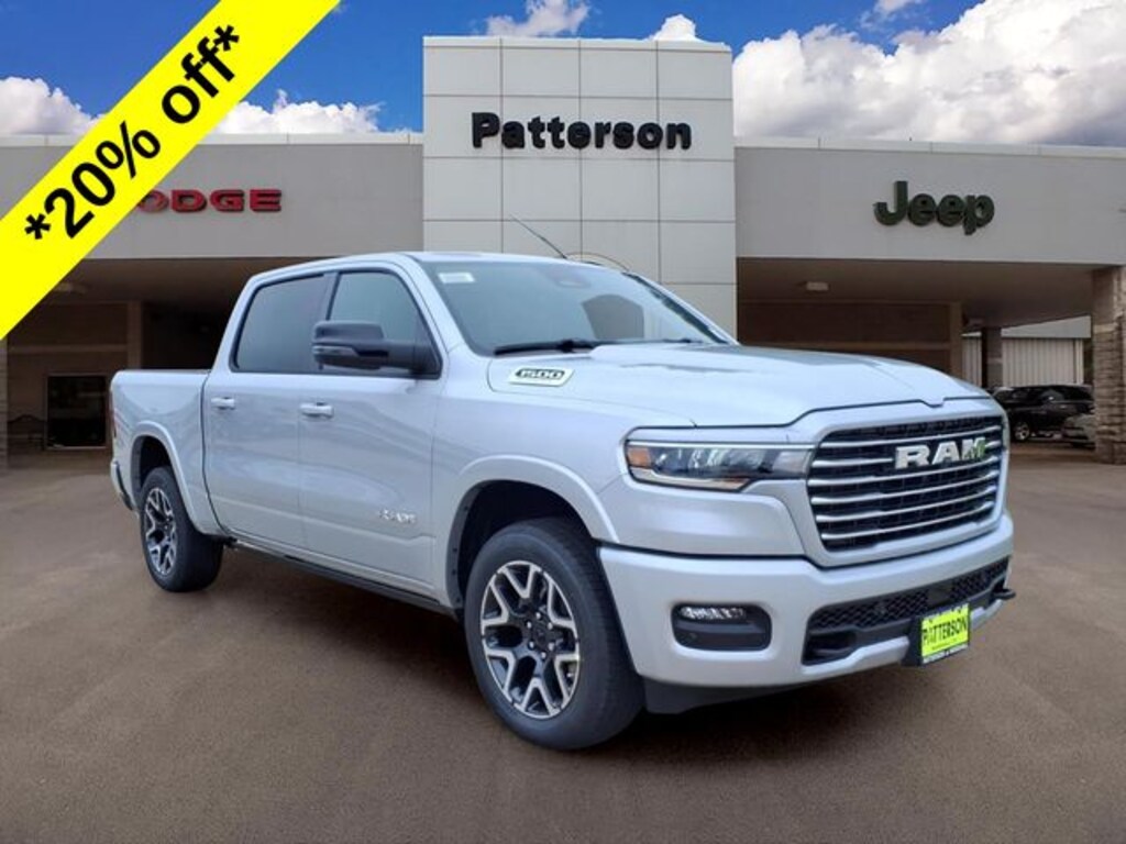 New 2026 Ram 1500 LARAMIE CREW CAB 4X4 5'7 BOX Pickup