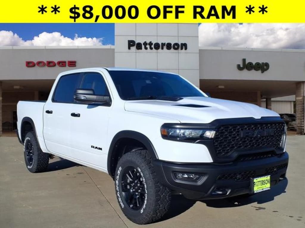 New 2026 Ram 1500 REBEL CREW CAB 4X4 5'7 BOX Pickup