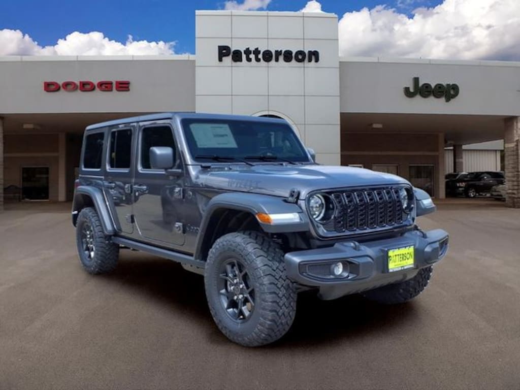 New 2026 Jeep Wrangler 4-DOOR WILLYS Sport Utility