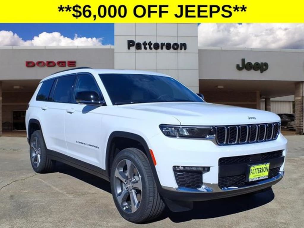 New 2025 Jeep Grand Cherokee L LIMITED 4X4 Sport Utility