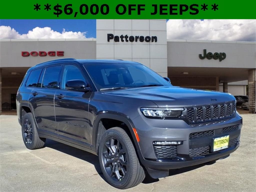 New 2025 Jeep Grand Cherokee L LIMITED 4X4 Sport Utility