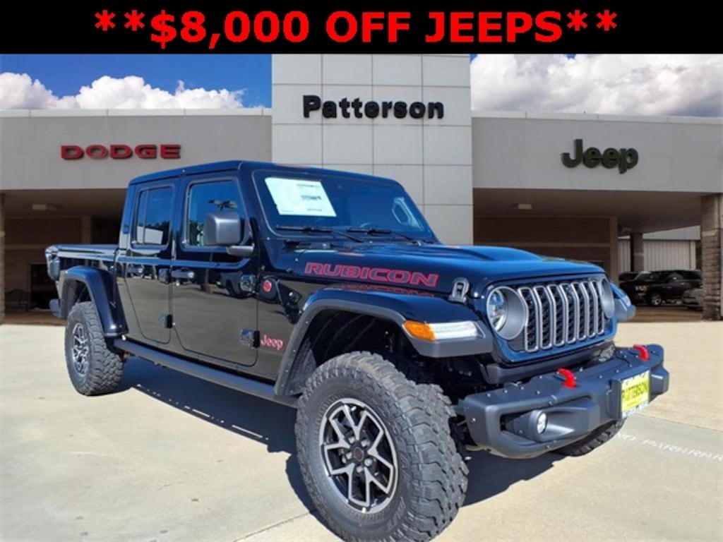 New 2025 Jeep Gladiator RUBICON X 4X4 Pickup