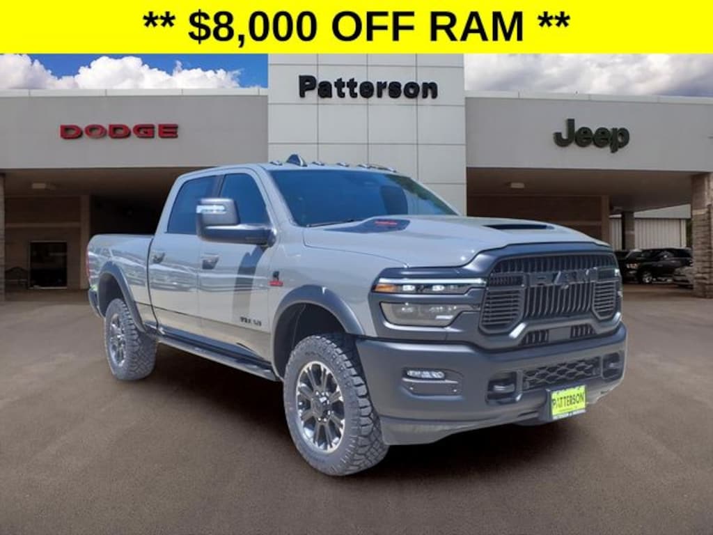 New 2026 Ram 2500 REBEL CREW CAB 4X4 6'4 BOX Pickup