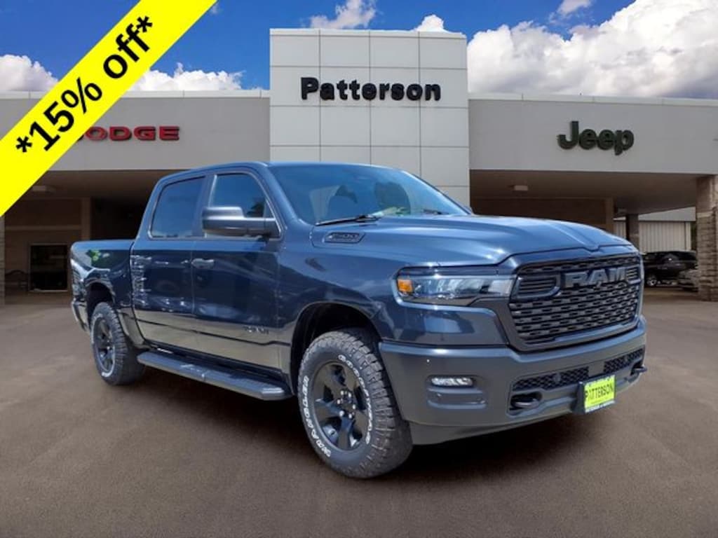 New 2026 Ram 1500 WARLOCK CREW CAB 4X4 5'7 BOX Pickup