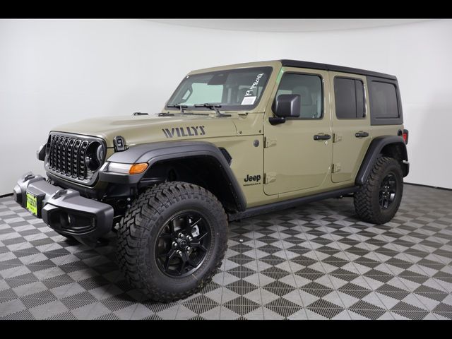 New 2026 Jeep Wrangler 4-DOOR WILLYS