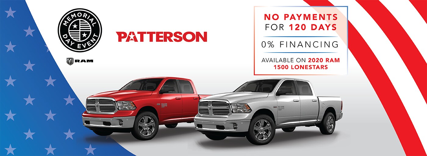 Chrysler Dodge Jeep Ram Dealership in Kilgore, TX Patterson Kilgore