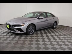 2026 Hyundai Elantra Hybrid Blue Sedan