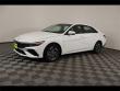 New 2026 Hyundai Elantra Hybrid Blue Sedan