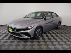 2026 Hyundai Elantra Hybrid Blue Sedan