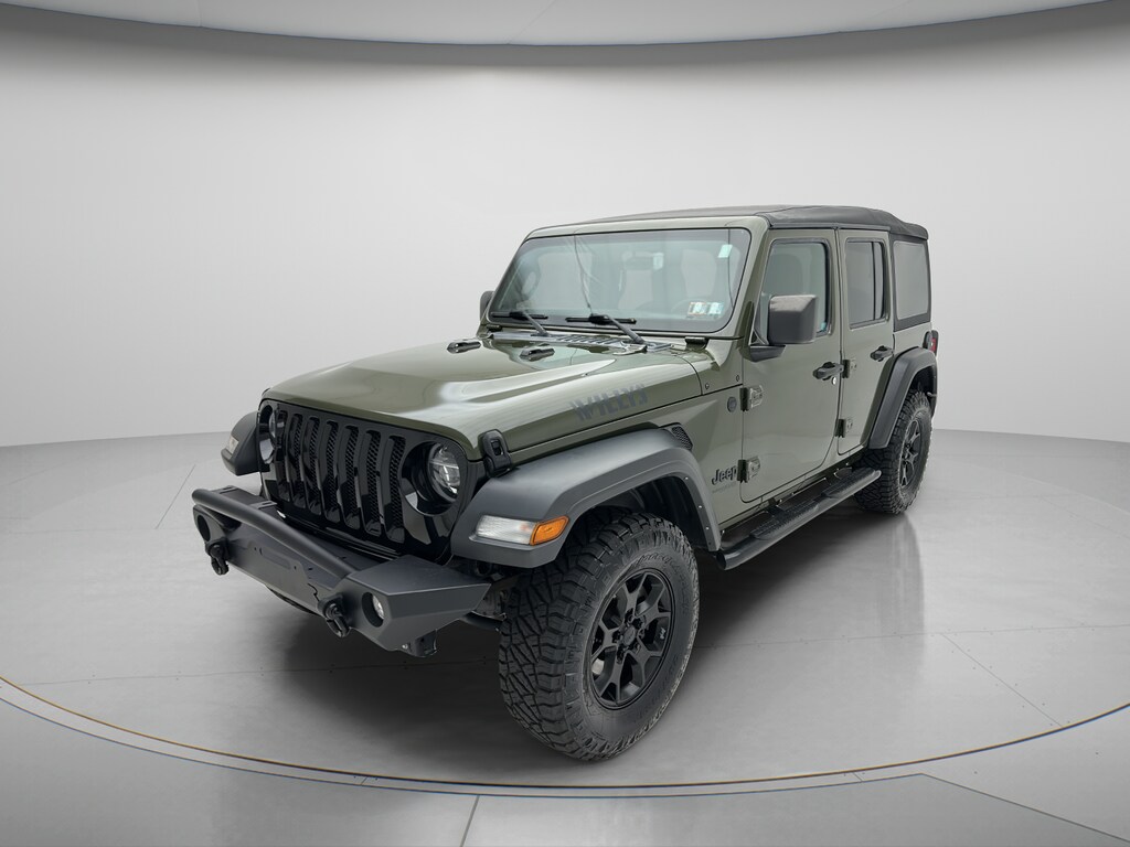Used 2021 Jeep Wrangler Unlimited Willys SUV